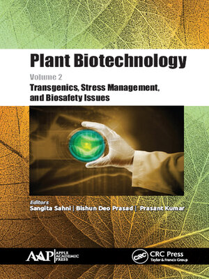 cover image of Plant Biotechnology, Volume 2